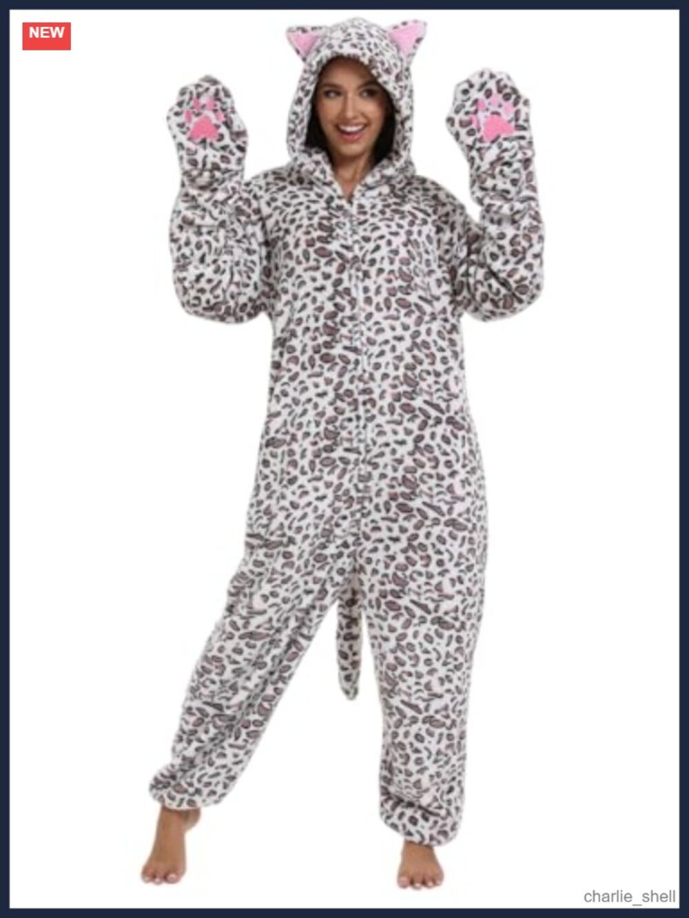 Adult Onesie Animal One Piece Fleece Costume Halloween Cosplay Unisex